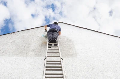 Peinture extérieure à Clérieux — façades et ravalement
